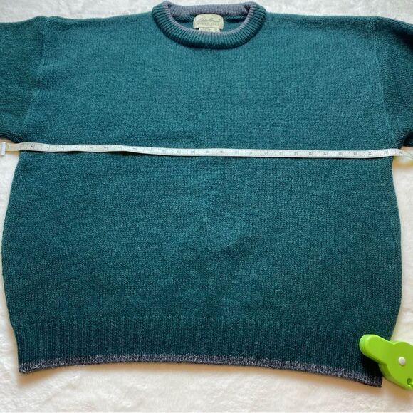 Eddie Bauer Vintage Wool Blend Crew Neck Sweater Size Large - Picture 8 of 10